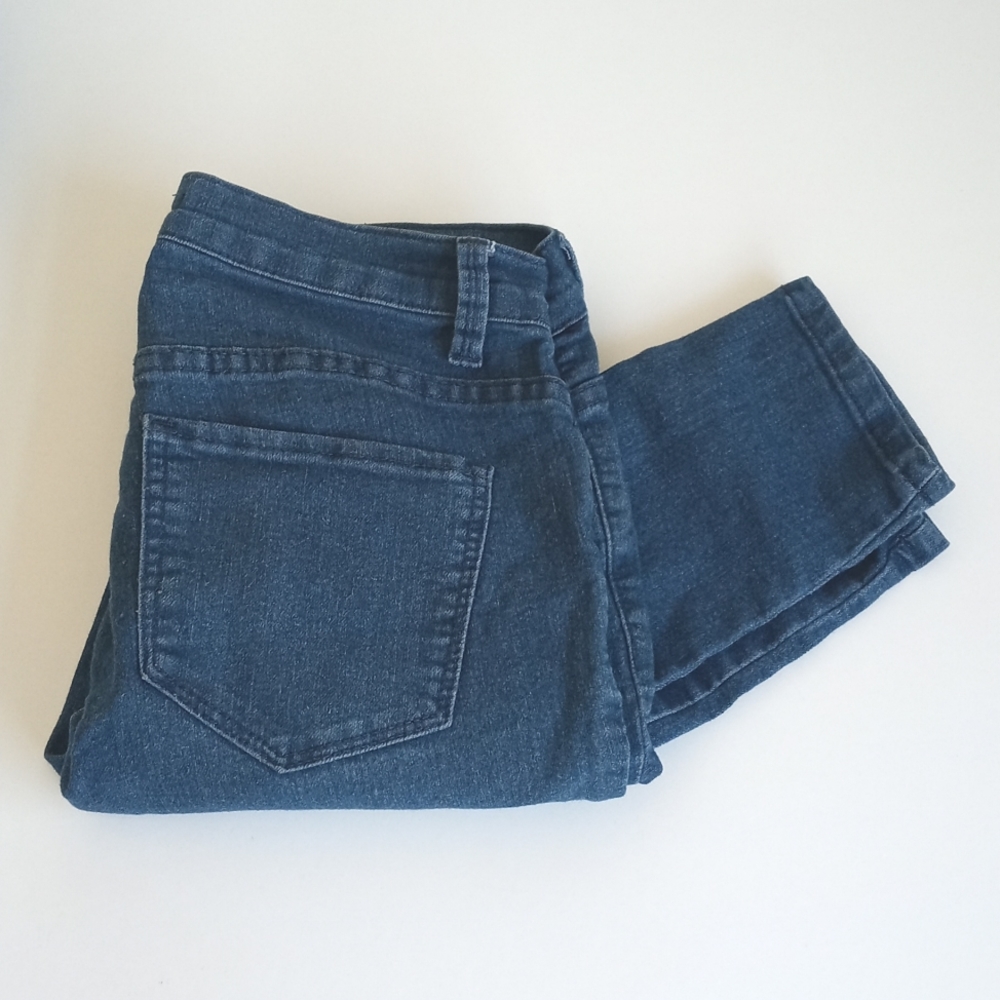 Forever 21 Low Rise Skinny Straight Leg Skinny Jeans Size 24 Indigo Blue - Picture 8 of 11